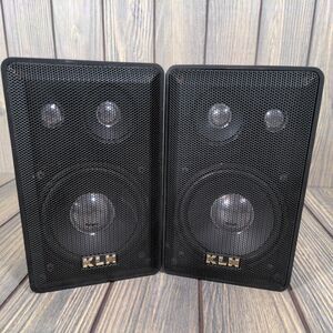KLH Linear Dynamics 403 Bookshelf Wall Mount Stereo‎ Speakers 40 Watt Set of 2